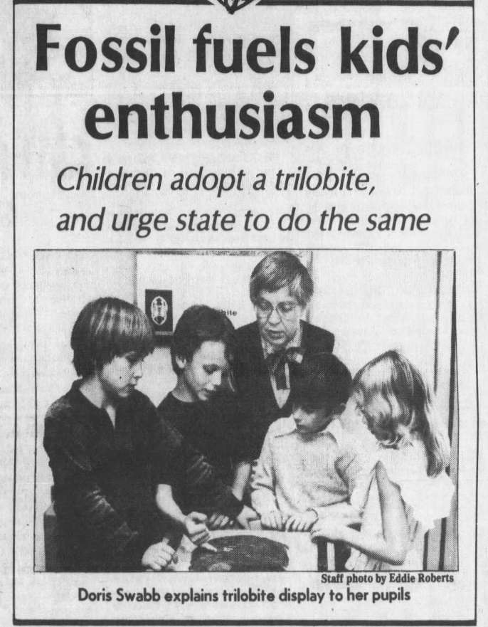 Caption: The Journal Herald October 29, 1984.