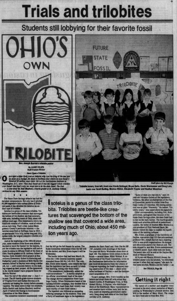 Caption: The Dayton Daily News May 10, 1985.